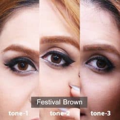 لنز قهوه ای مورنینگ فستیوال