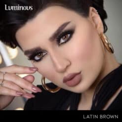 خرید لنز لومینوس لاتین براون