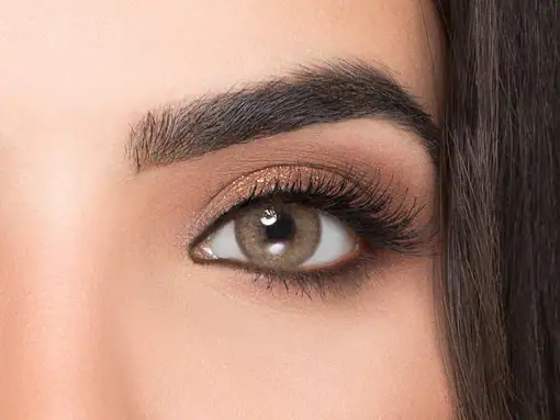 لنز رنگی عسلی ویکتوریا مارون هازل - Image 2