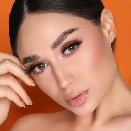 خرید لنز آبی عسلی هیپنوس آمبر