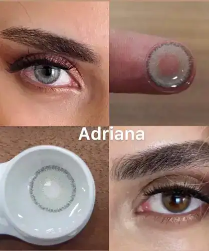 لنز رنگی طوسی آبی هیپنوس آدریانا - Image 2