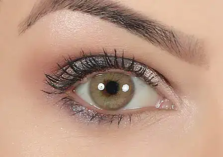 لنز رنگی آبی عسلی هیپنوس آمبر - Image 2