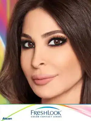 خرید لنز رنگی قهوه ای فرشلوک کالربلندز براون
