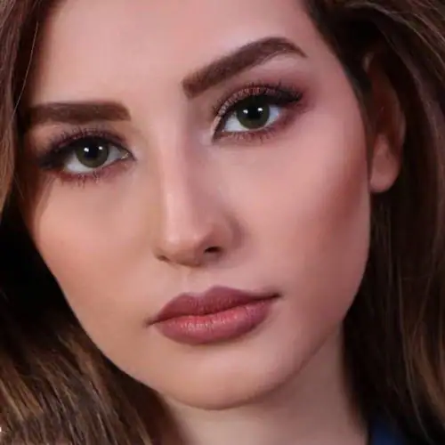 خرید لنز رنگی سبز عسلی جمستون کلاسیک یلو