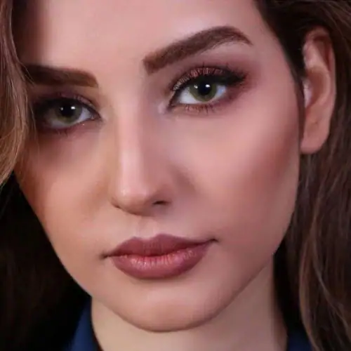 خرید لنز رنگی سبز عسلی جمستون کول آمبر تین