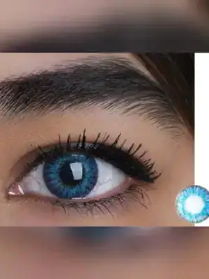 لنز رنگی آبی اقیانوسی فرشلوک کالربلندز بریلینت بلو - Image 3