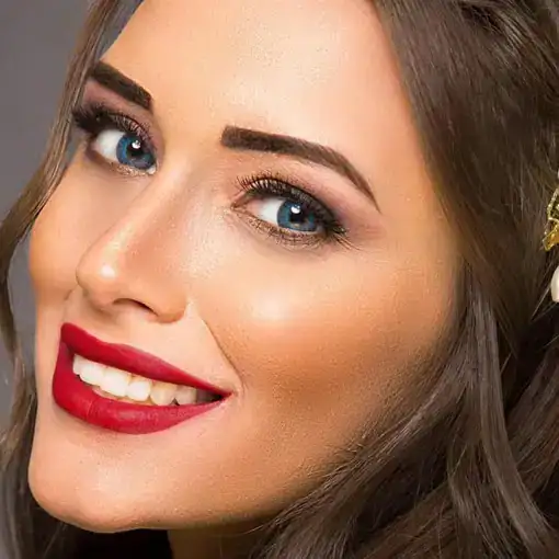 لنز رنگی آبی اقیانوسی فرشلوک کالربلندز بریلینت بلو - Image 4