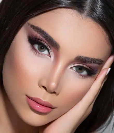 خرید لنز رنگی طوسی سبز لابلا دیم گری