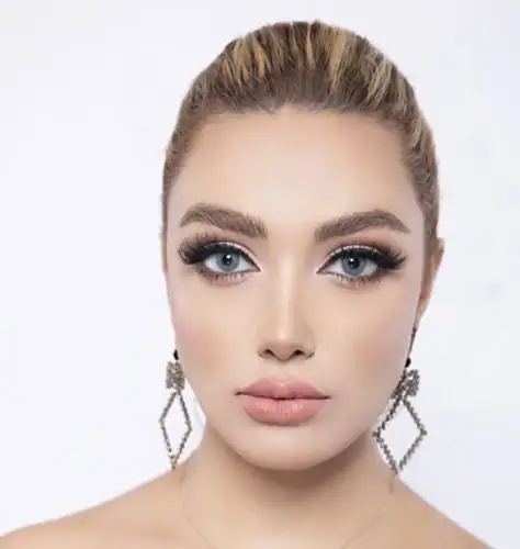 خرید لنز رنگی طوسی آبی لابلا دیاموند