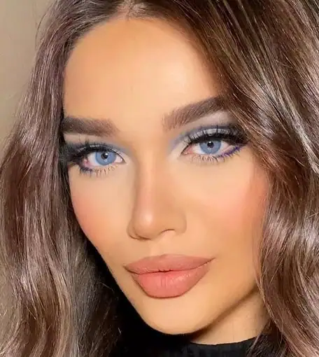 خرید لنز رنگی آبی لابلا پیکسی بلو
