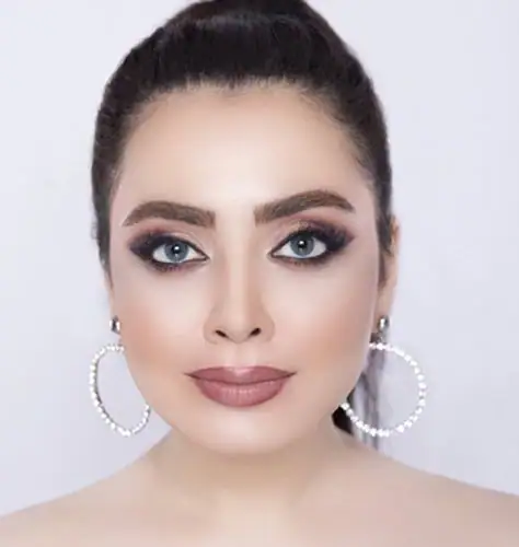 خرید لنز رنگی آبی عسلی لابلا پرل