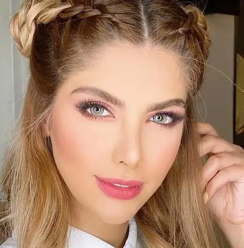 خرید لنز رنگی طوسی عسلی لابلا پلاتینیوم