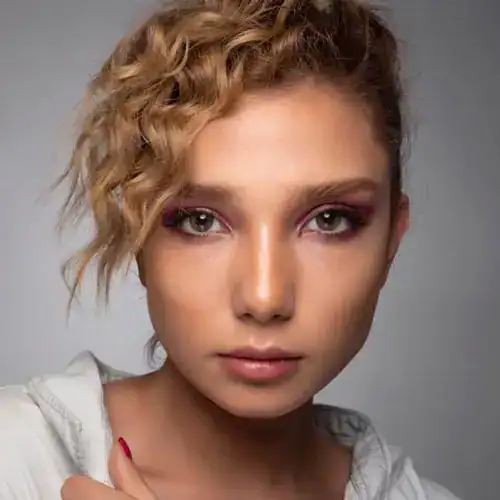 خرید لنز رنگی عسلی رینبو سول هازل تن 2