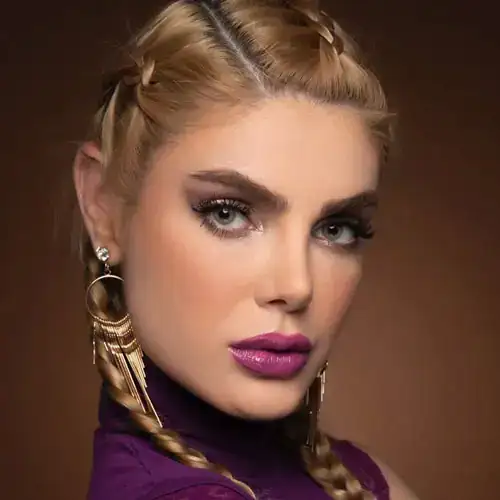 خرید لنز رنگی طوسی سبز رینبو وگا گری