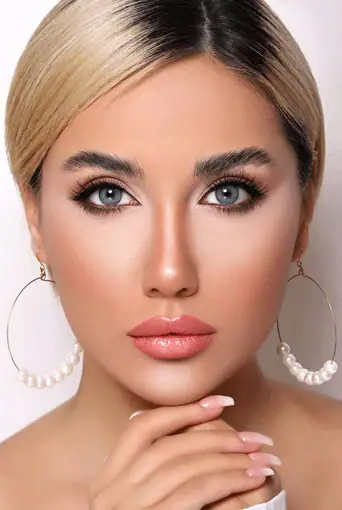 خرید لنز رنگی طوسی آبی اوربان لایر نیویورک ان گری