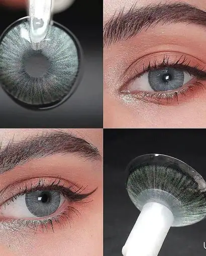 لنز رنگی طوسی آبی اوربان لایر نیویورک ان گری - Image 2