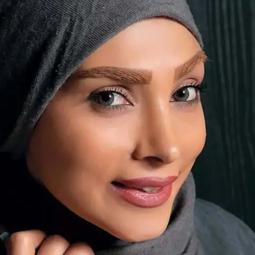 خرید لنز رنگی طوسی عسلی آرین لایت گری تن3