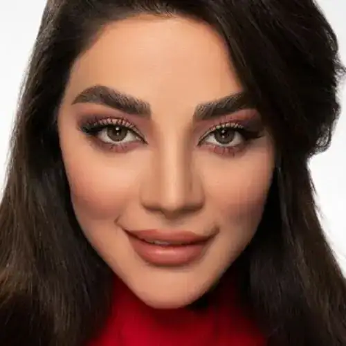 خرید لنز رنگی طوسی عسلی فستیوال مورنینگ گری تن 3