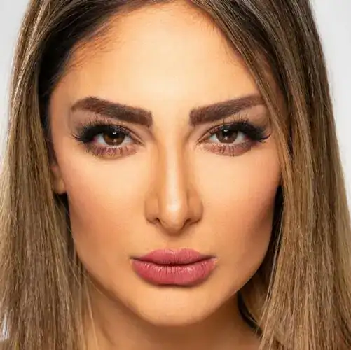 خرید لنز رنگی عسلی فستیوال مورنینگ براون تن 3