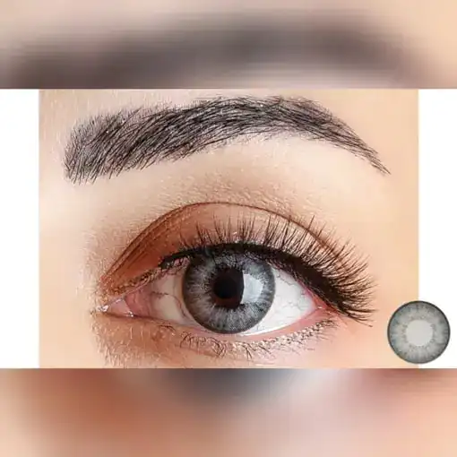 لنز رنگی طوسی یخی فستیوال مورنینگ آیس گری - Image 2