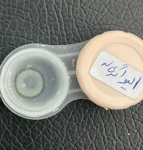 لنز رنگی طوسی آوا الیوا گری - Image 2
