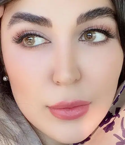 خرید لنز رنگی عسلی خاکی دهب کرمی