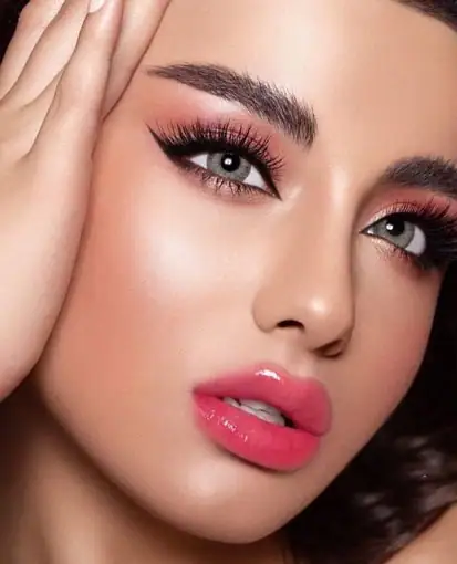 خرید لنز رنگی سبز دهب گری گرین