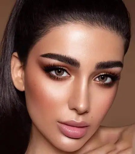خرید لنز رنگی عسلی دهب سان کیس