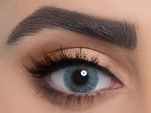 لنز رنگی آبی اقیانوسی دهب تیفانی بلو - Image 2