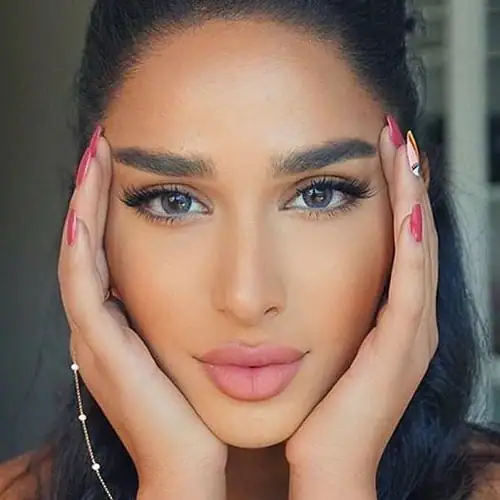 خرید لنز رنگی آبی عسلی ایراپتیکس بلو