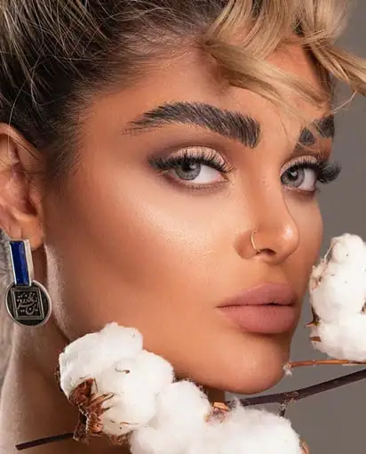 خرید لنز رنگی طوسی یخی کلیر ویژن G0821