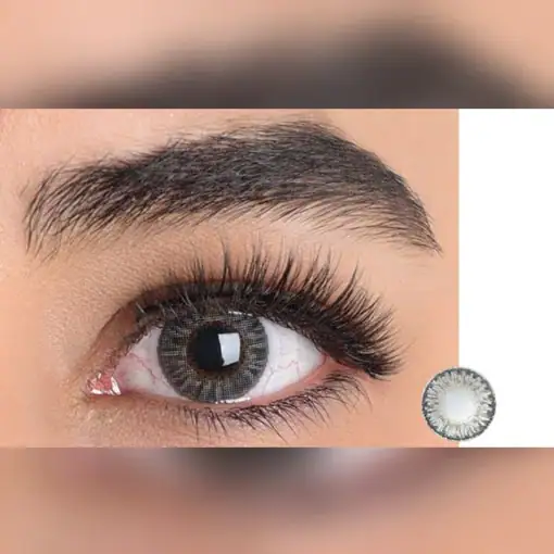 لنز رنگی طوسی عسلی ایراپتیکس گری - Image 2