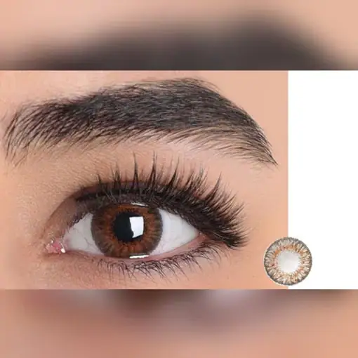 لنز رنگی عسلی ایراپتیکس هانی - Image 2