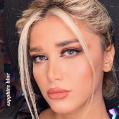 خرید لنز رنگی آیس کالر سافیر بلو