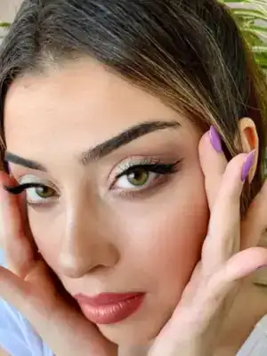 خرید لنز رنگی سبز عسلی هیپنوس استار گرین
