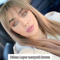 خرید لنز رنگی اوربان لایر نیویورک براون
