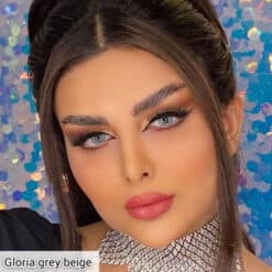 خرید لنز گلوریا گری بژ