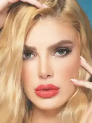 خرید لنز رنگی طوسی عسلی رینبو اِم آر اِم آر