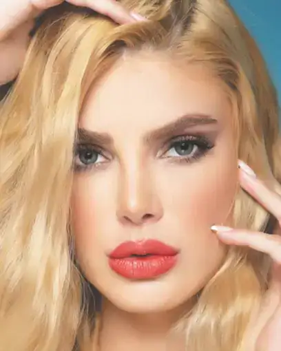 خرید لنز رنگی طوسی عسلی رینبو اِم آر اِم آر