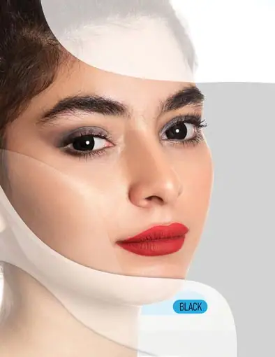 خرید لنز رنگی مشکی کلیر ویژن Black