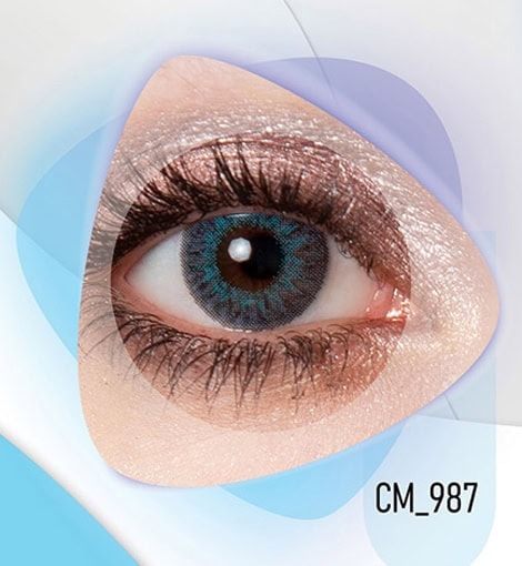 خرید لنز رنگی طوسی کلیر ویژن CM985