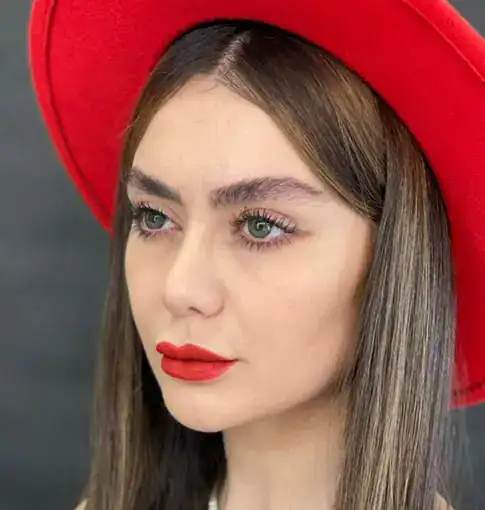 لنز رنگی سبز رینبو فوزی گرین - Image 2