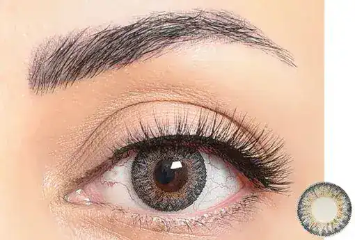 لنز رنگی طوسی عسلی آستیگمات فستیوال مورنینگ تن 3 - Image 2