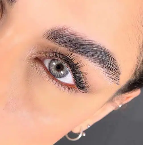 لنز رنگی طوسی عسلی ایفوریا آملیا - Image 2