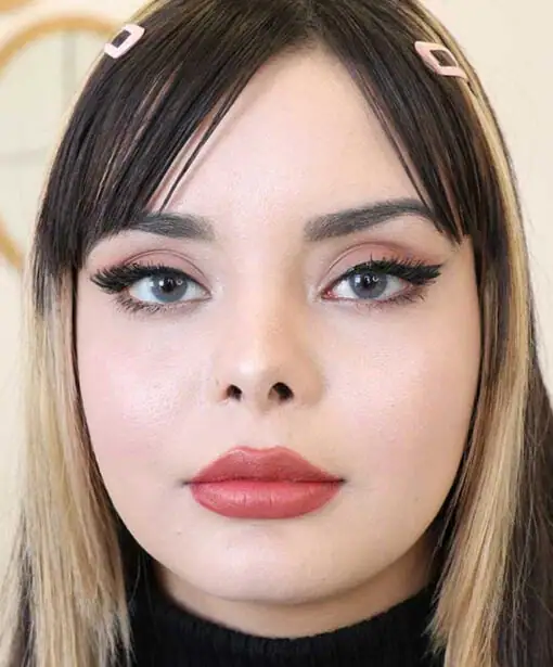 خرید لنز رنگی آبی عسلی ایفوریا نیل