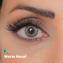 خرید لنز چشم مورنینگ رنگ وارم هازل