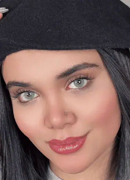 خرید لنز رنگی سبز اپتی کالر روبی گرین