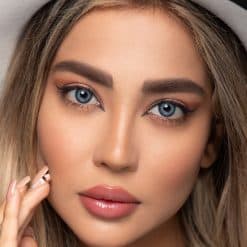 خرید لنز سالانه اپتی کالر ریتا دارک بلو