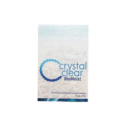 خرید لنز طبی فصلی Crystal Clear