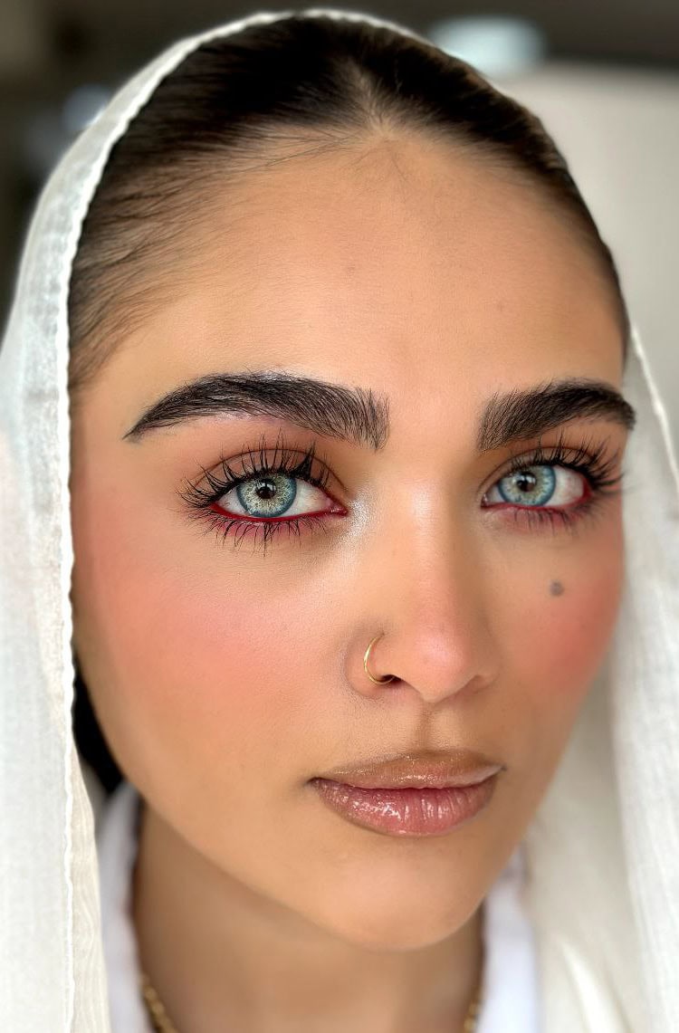 لنز رنگی آبی اقیانوسی یونیک نچرال بلو - Image 2